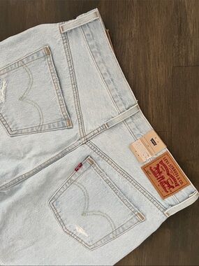 Levi's 501 Distressed Denim Shorts